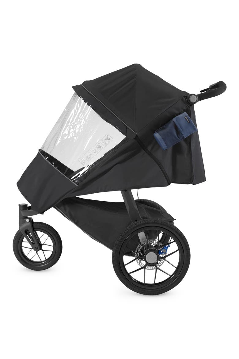 Rain & Wind Performance Shield for RIDGE Stroller, Alternate, color, BLACK