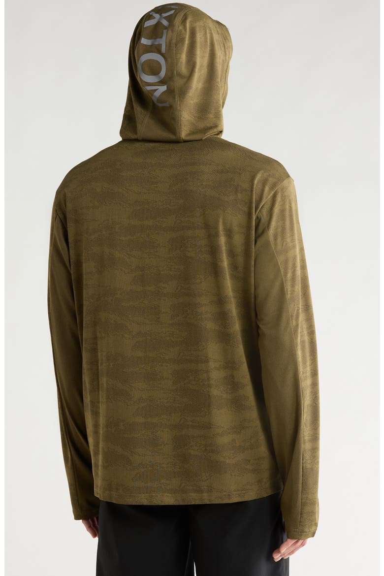 Journey Water Resistant Performance Sun Hoodie, Alternate, color, OLIVE TIGER CAMO