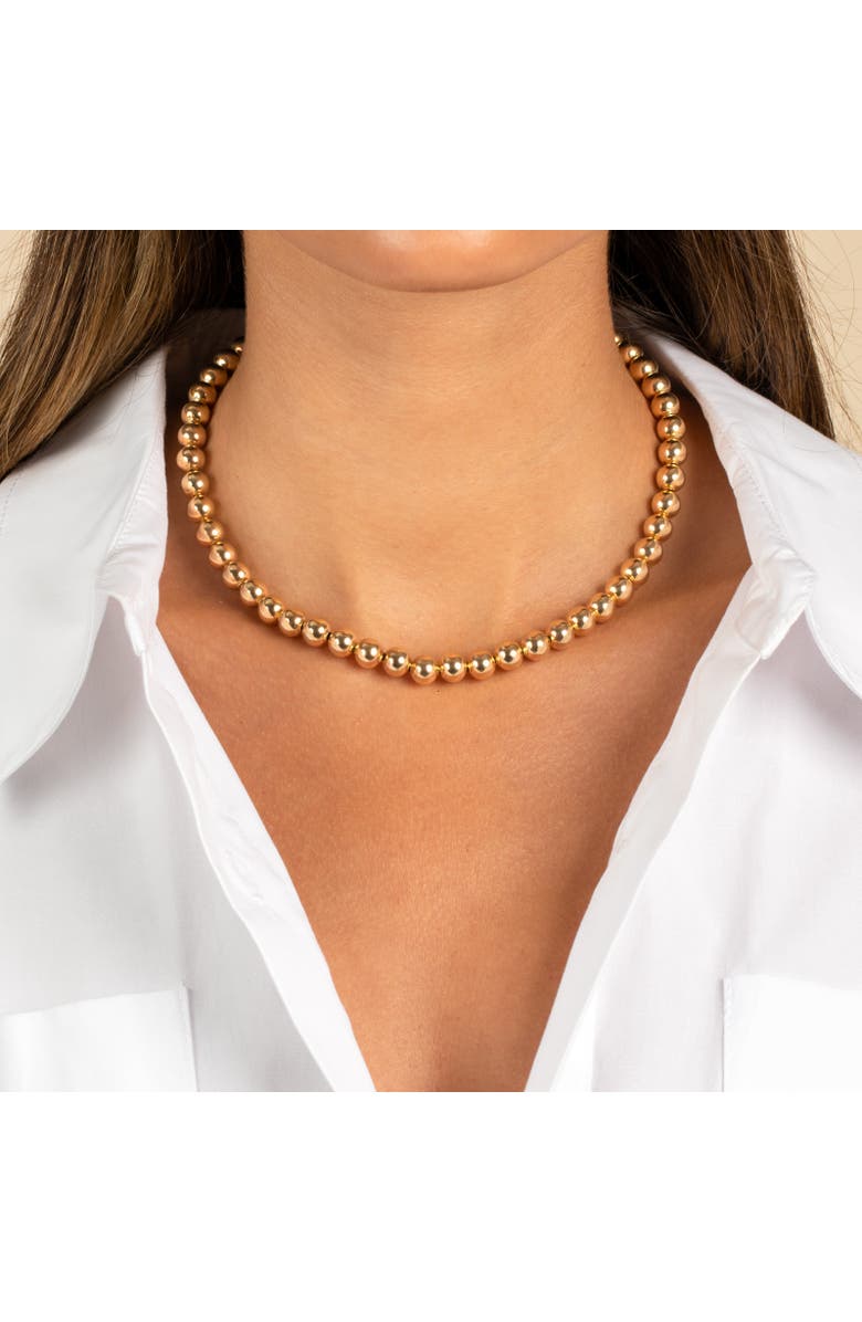 BY ADINA EDEN Chunky Beaded Necklace, Alternate, color,