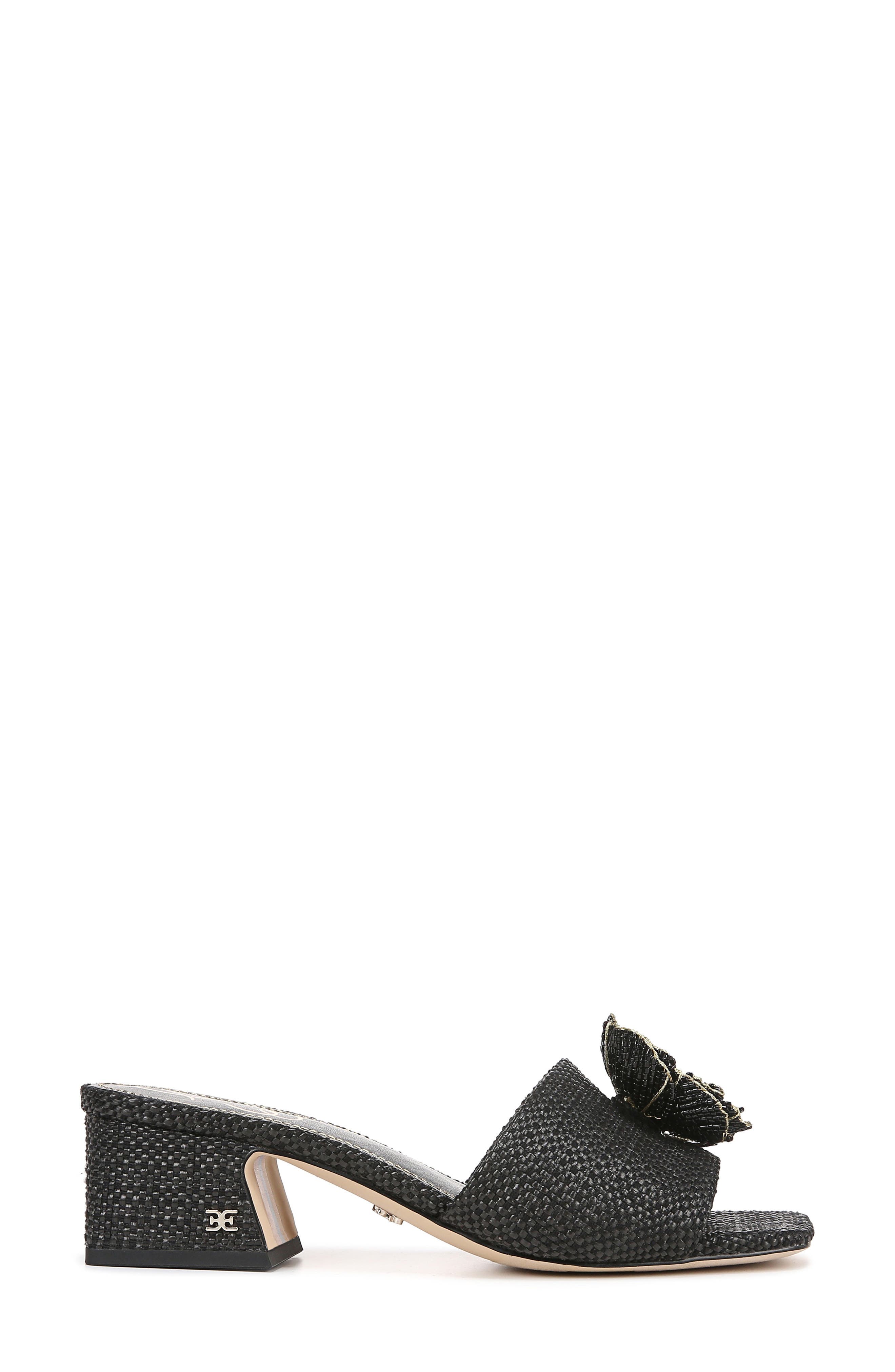 Sam Edelman Winsley Raffia Slide Sandal, Alternate, color, 