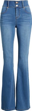 1822 Denim Fit & Lift High Waist Flare Jeans
