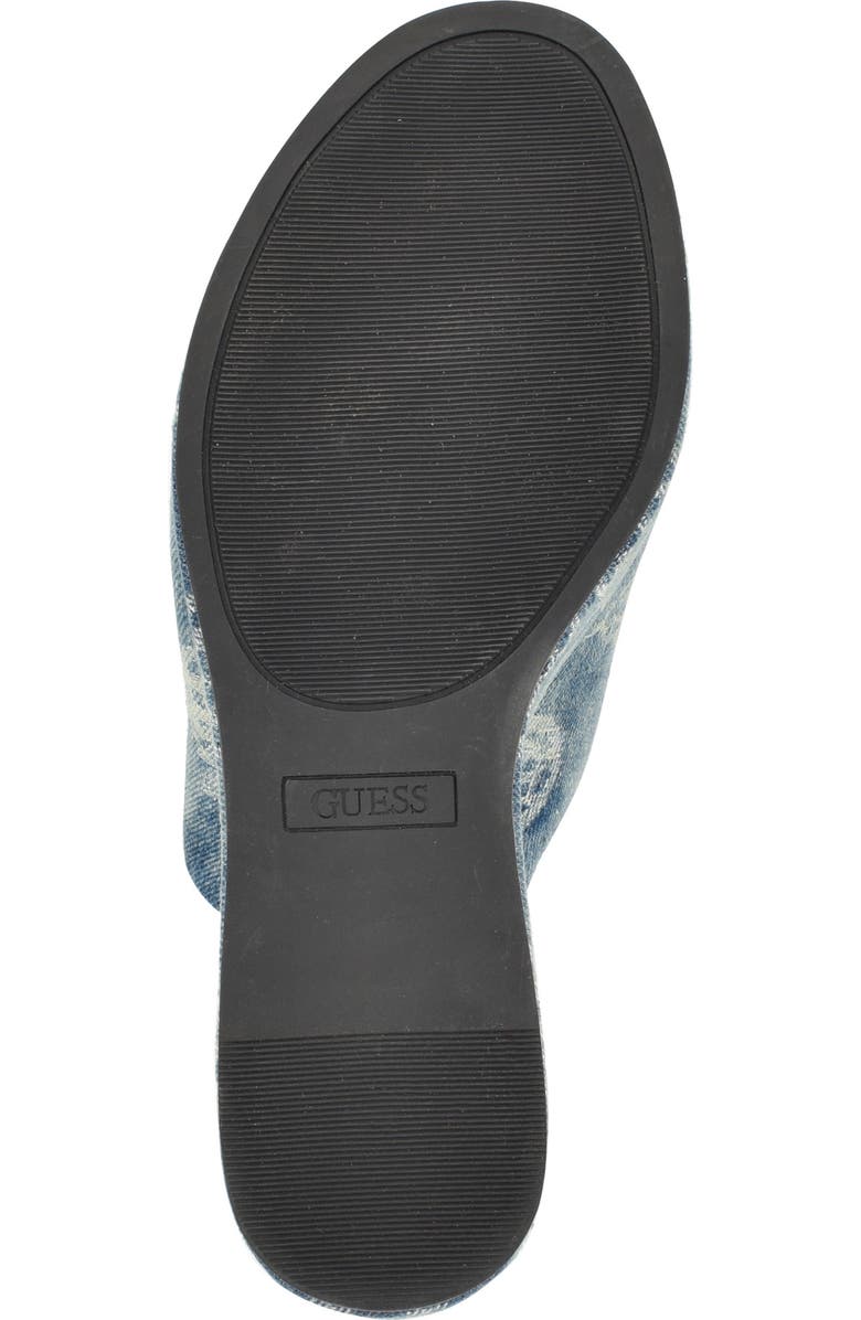 GUESS Yenise Platform Wedge Slide Sandal, Alternate, color,
