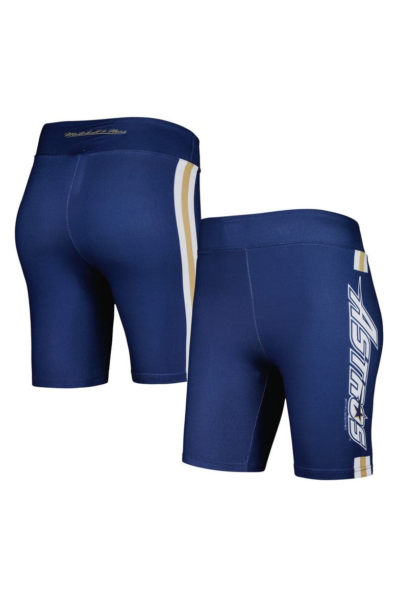 Women's Mitchell & Ness Navy Houston Astros Biker Shorts, Main, color, Navy