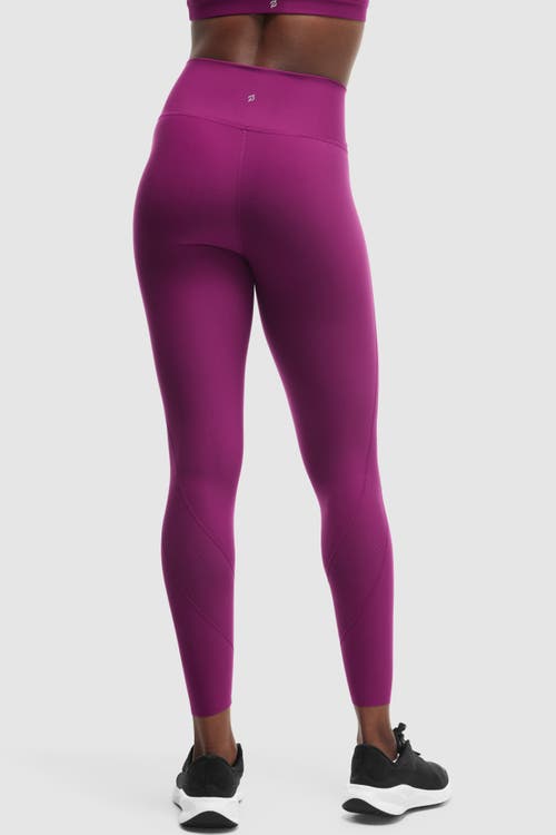 Peloton Cadent Laser Perforated Legging In Plum