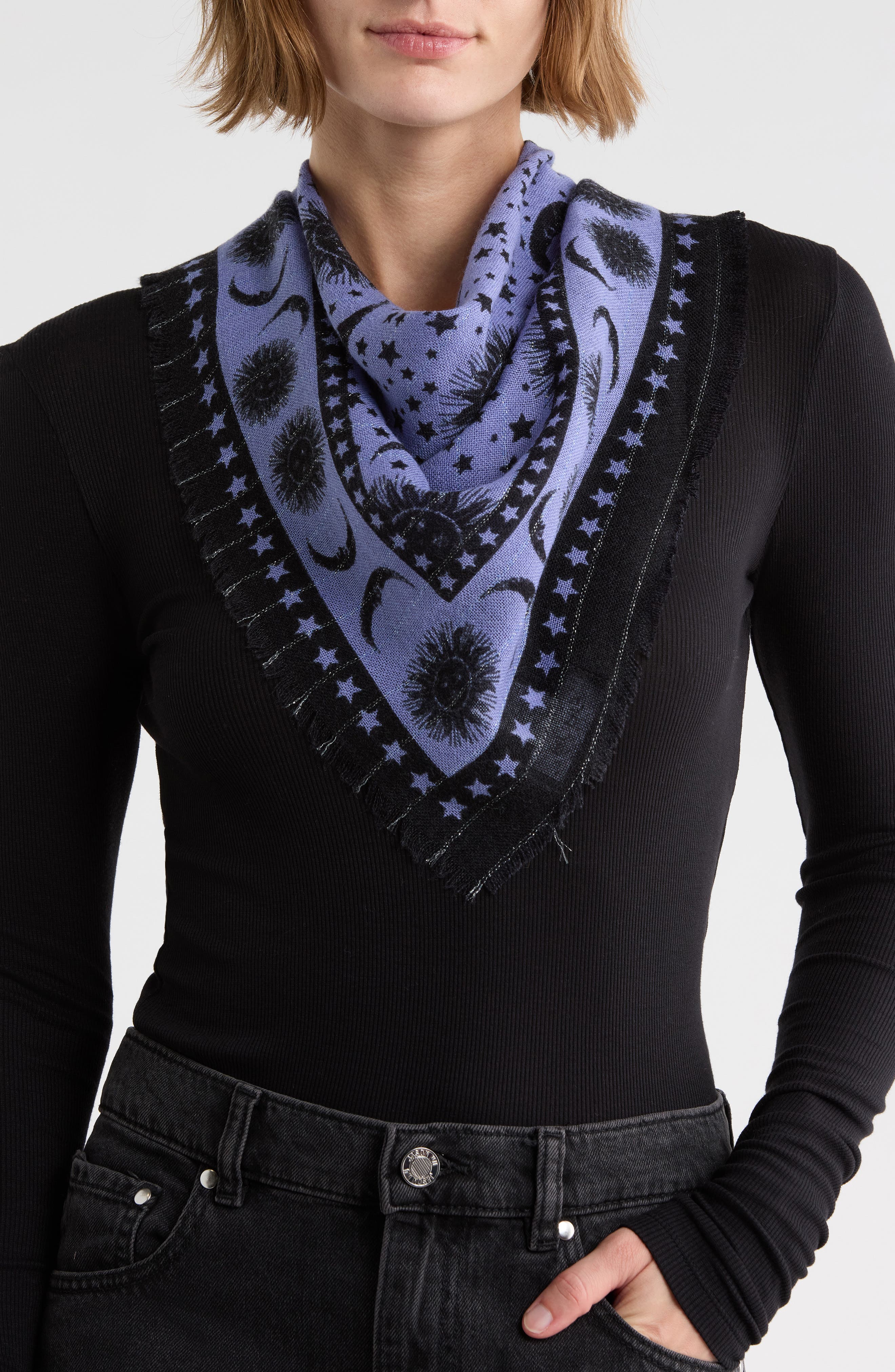 Celestial Square Scarf