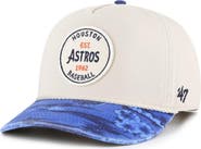 '47 Men's '47 Cream/Navy Houston Astros Fiji Rope Hitch Adjustable Hat