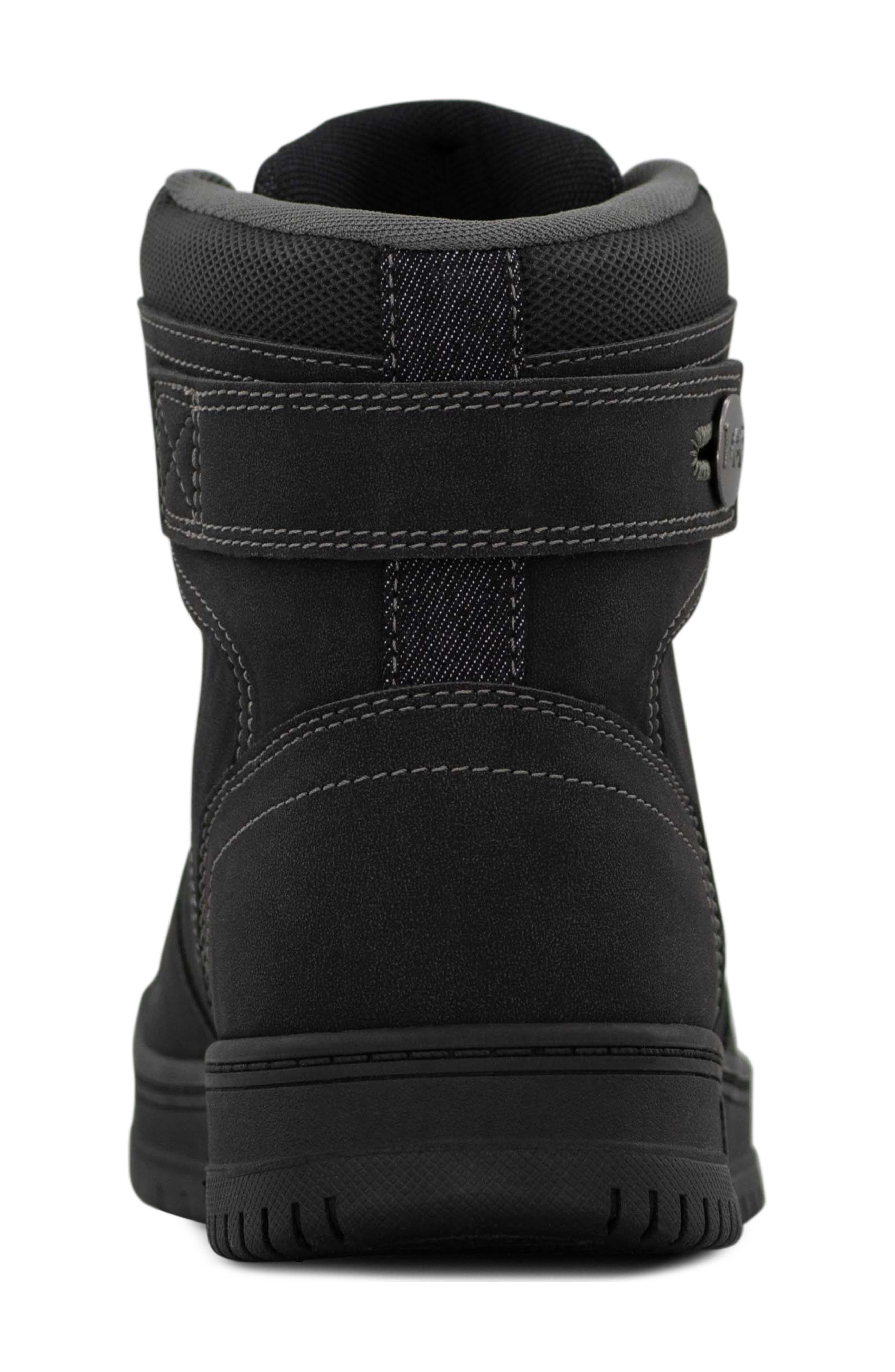 Lee Noah High Top Sneaker, Alternate, color, Black