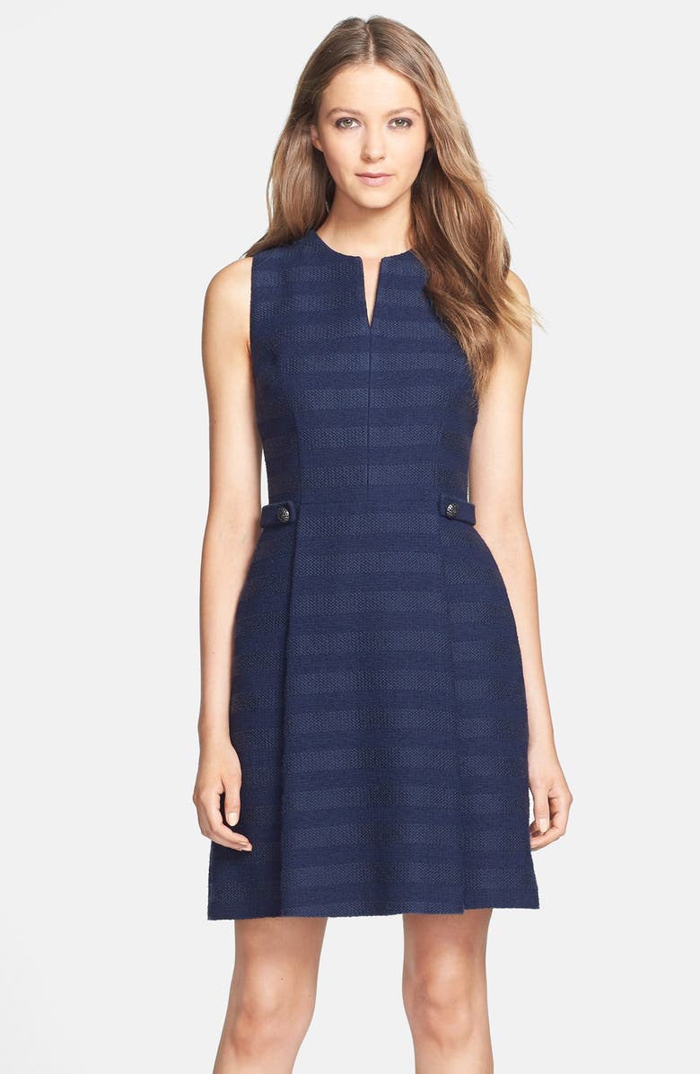 Cynthia Steffe 'Addison' Cotton Blend Fit & Flare Dress, Main, color, 