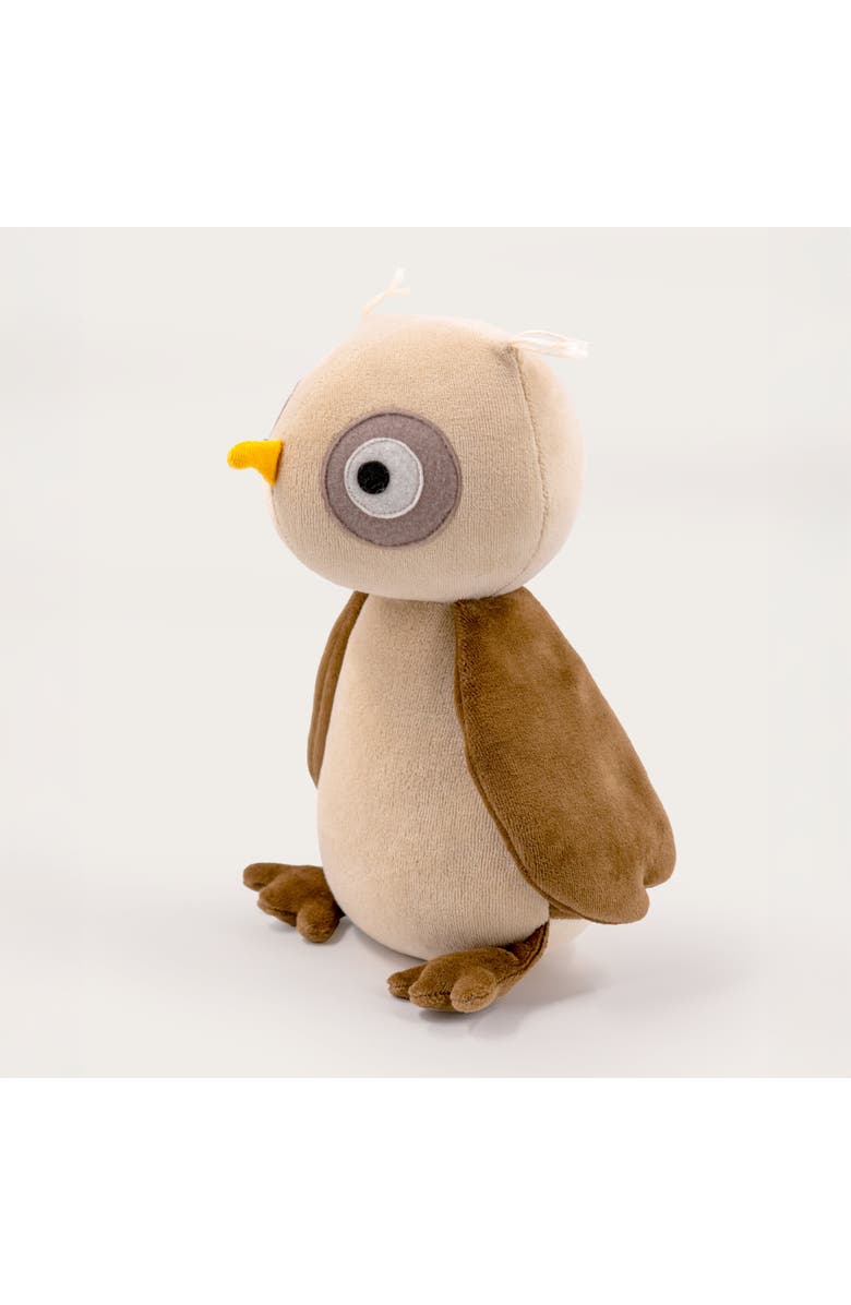 ADADA Ida, the owl stuffed animal, Alternate, color, Beige