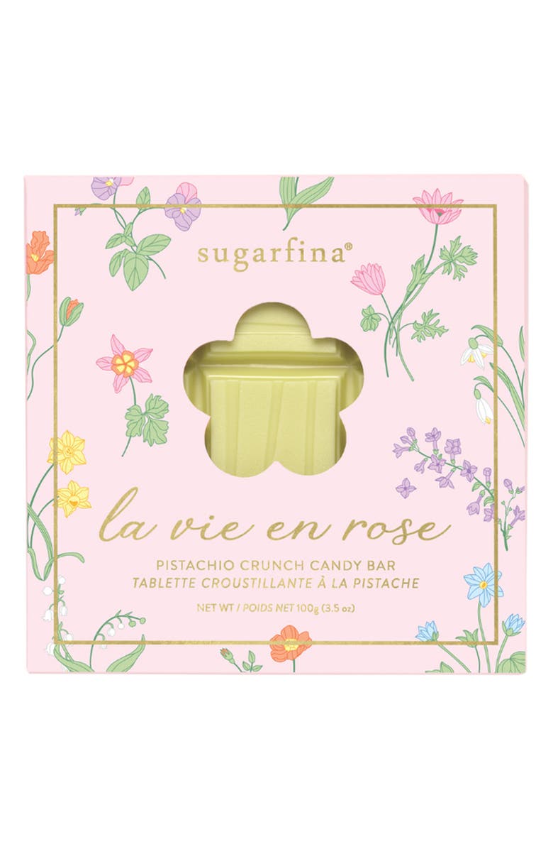 sugarfina Pretty in Pink Candy Cube Bento Box & Chocolate Bar Bundle, Alternate, color, 