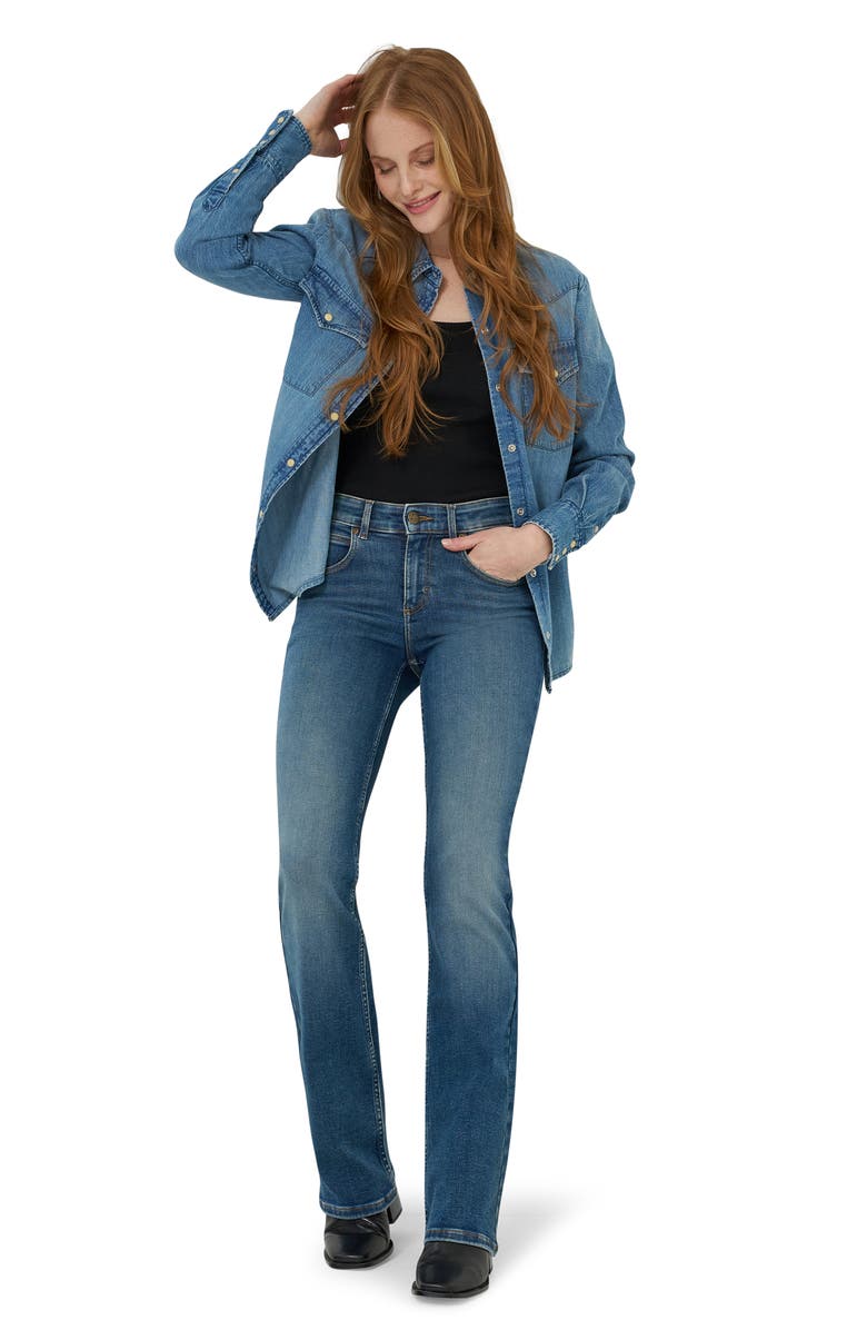 Lee Ever Fit Mid Rise Bootcut Jeans, Alternate, color, In A Frenzy