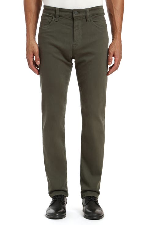 Courage Slim Straight Jeans (Miliary Green Comfort) (Regular & Tall)