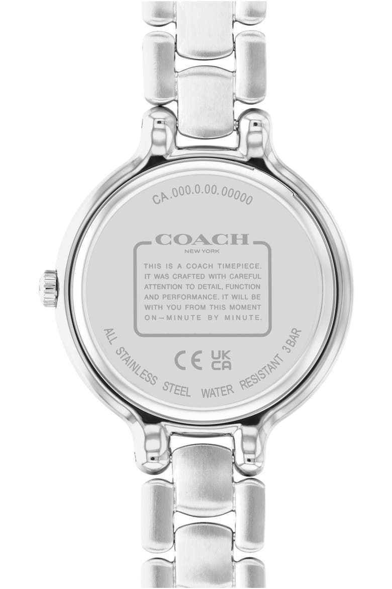 Chelsea Bracelet Watch, 32mm, Alternate, color, SILVER WHITE