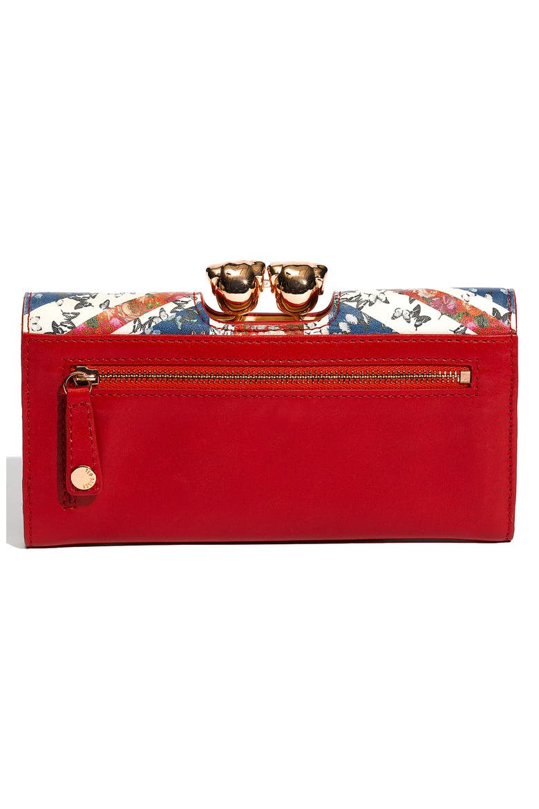 'Vikki' Matinee Wallet, Alternate, color, UNION JACK/ RED MULTI