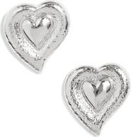 FRASIER STERLING Praque Heart Shaped Earrings