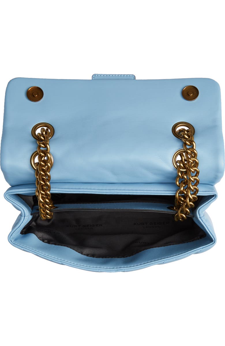 Kurt Geiger London Kensington Quilted Leather Shoulder Bag, Alternate, color,