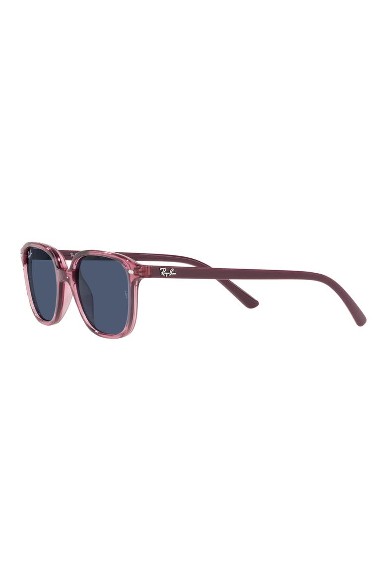 Kids' Junior Leonard 45mm Square Sunglasses, Alternate, color, TRANSPARENT PINK