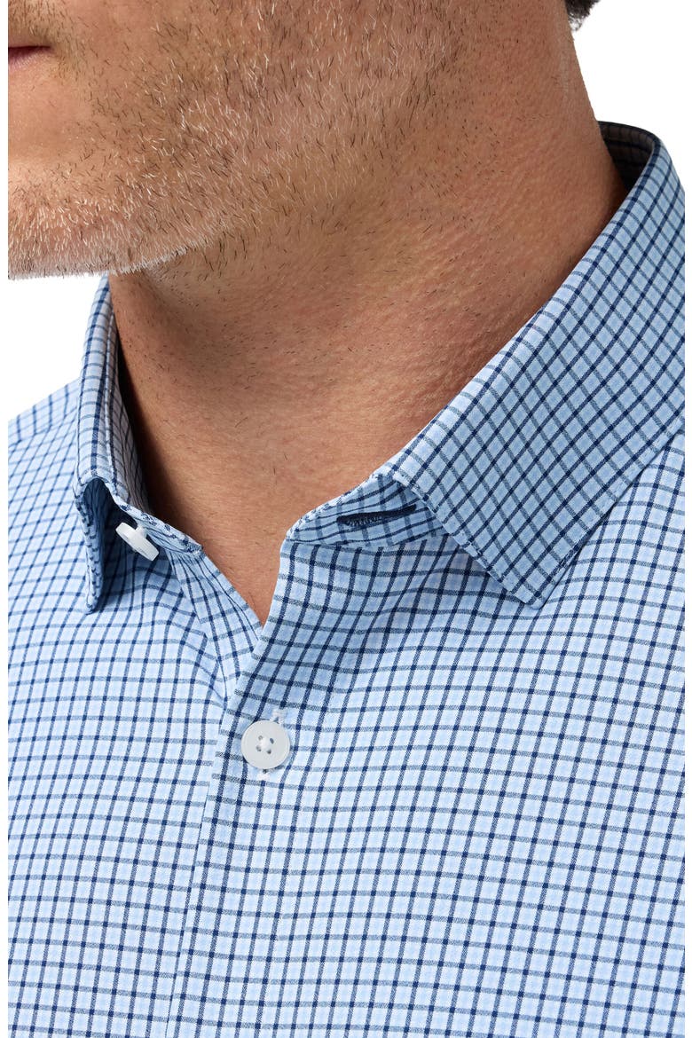 Halyard Trim Fit Plaid Button-Up Shirt, Alternate, color, MIDNIGHT NAVY SAM PLAID