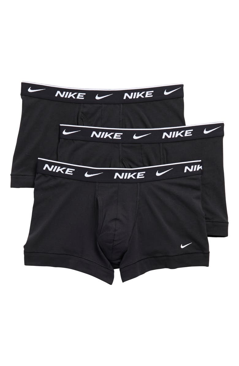 Nike 3-Pack Dri-FIT Everyday Performance Boxer Briefs, Main, color, Black