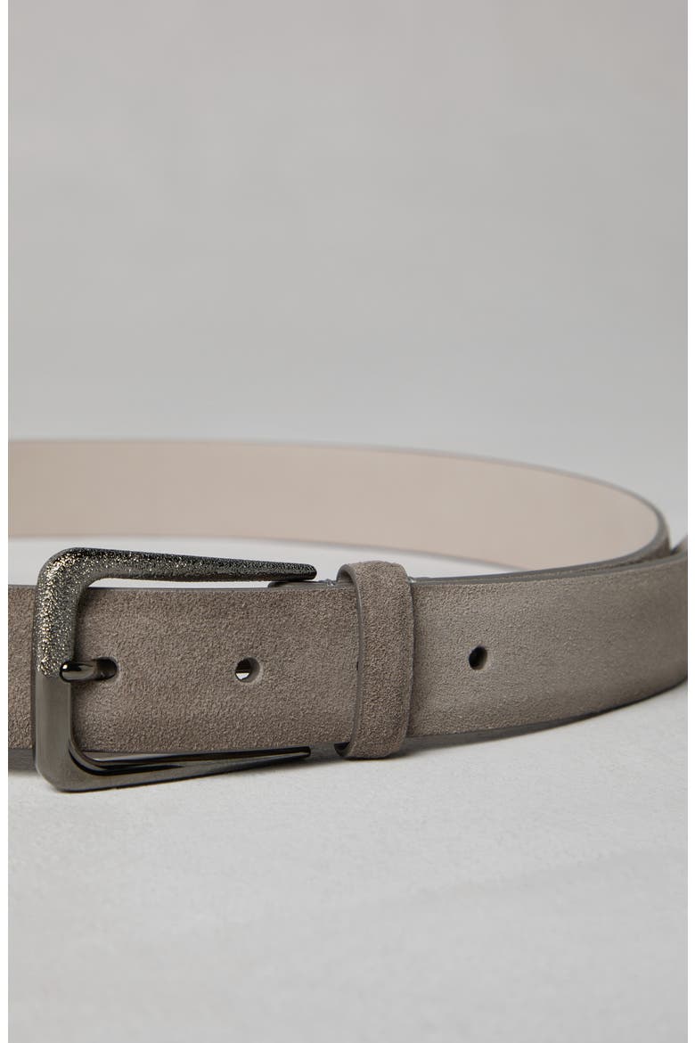 Suede belt, Alternate, color, Dark Grey