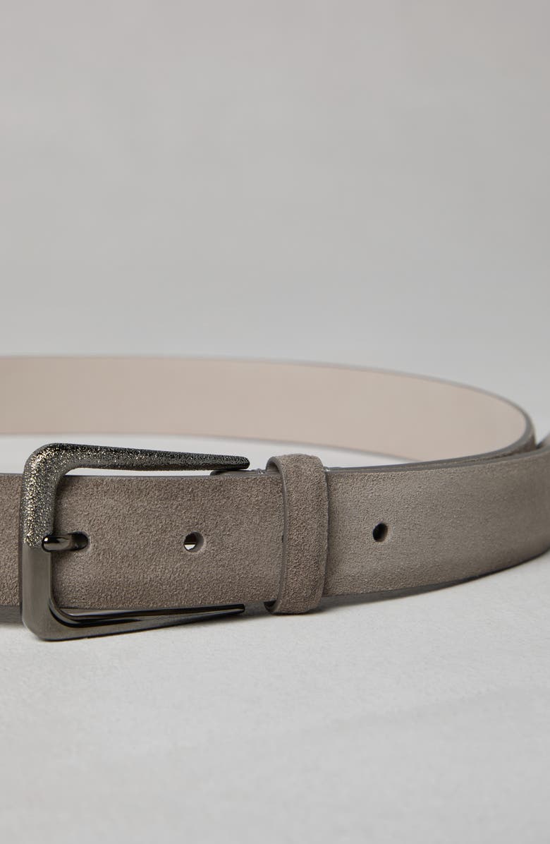 Brunello Cucinelli Suede belt, Alternate, color,