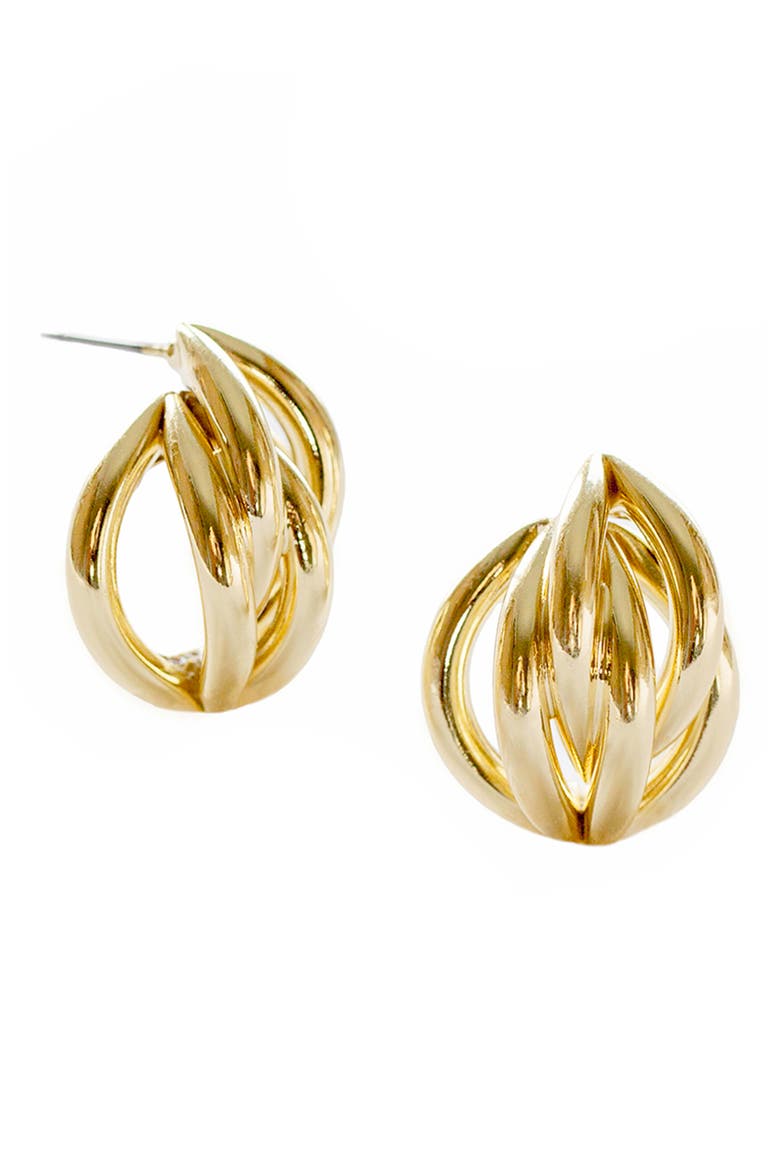 Bria Drop Earrings, Main, color, GOLD