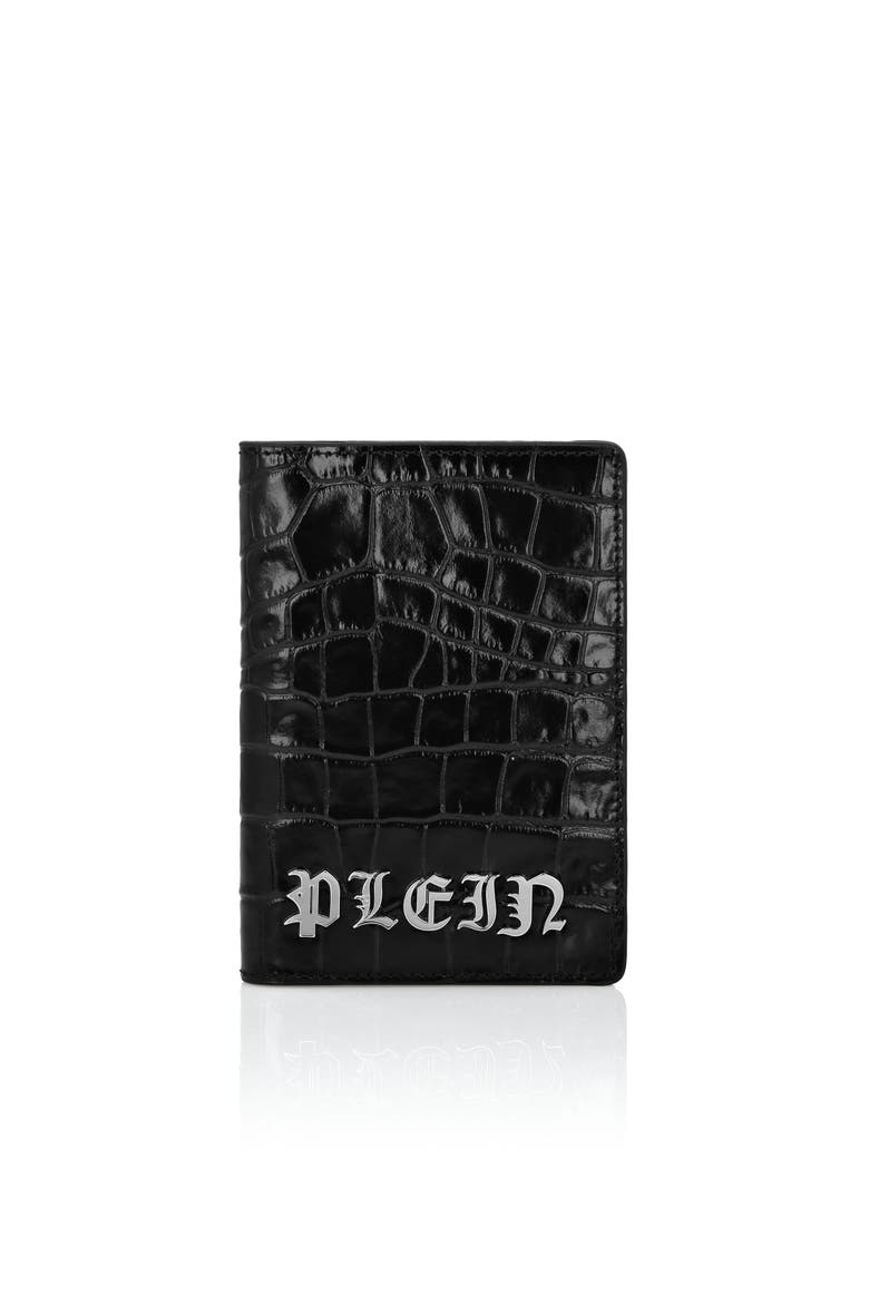 Document Holder Gothic Plein Men, Main, color, black