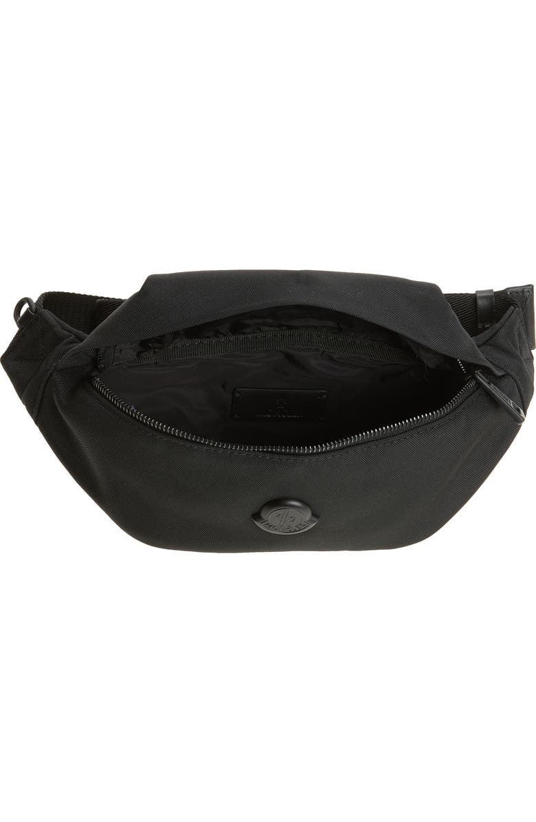 Moncler Small Durance Belt Bag, Alternate, color, Black