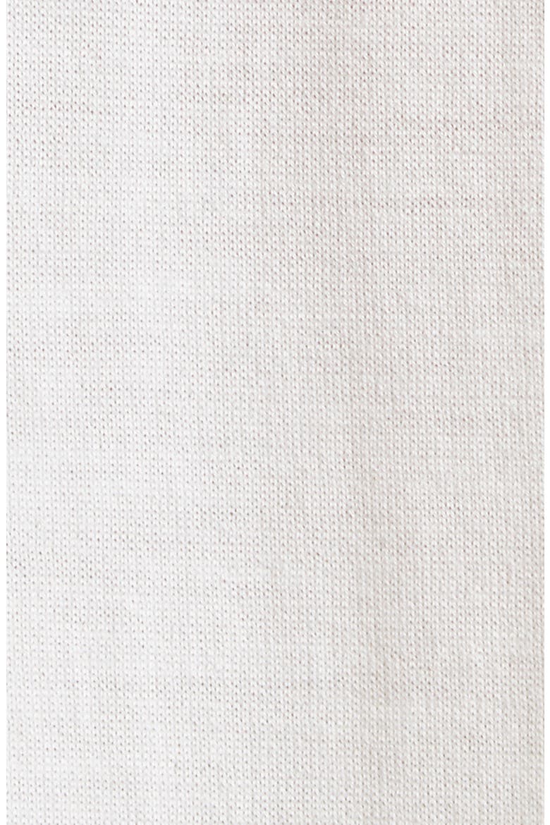 Longline Wool Blend Knit T-Shirt, Alternate, color, WHITE