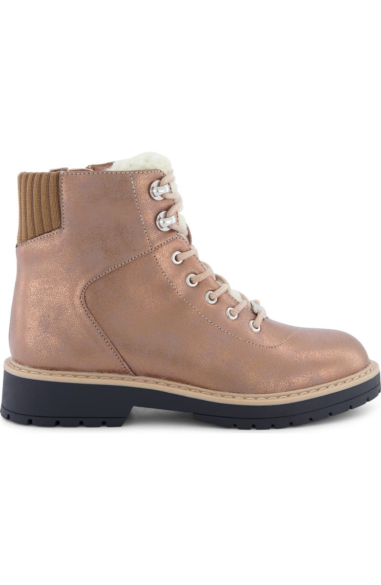 Marc Fisher Kids' Jade Faux Shearling Lined Boot, Alternate, color, Cognac