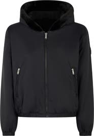 Moose Knuckles Eaton Bunny Reversible Faux Fur Hooded Jacket