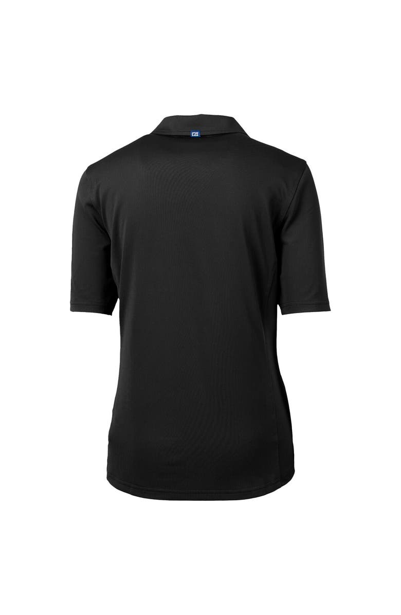 Cutter & Buck Women's Cutter & Buck Black Colorado Rockies City Connect Virtue Eco Pique Recycled Polo, Alternate, color,