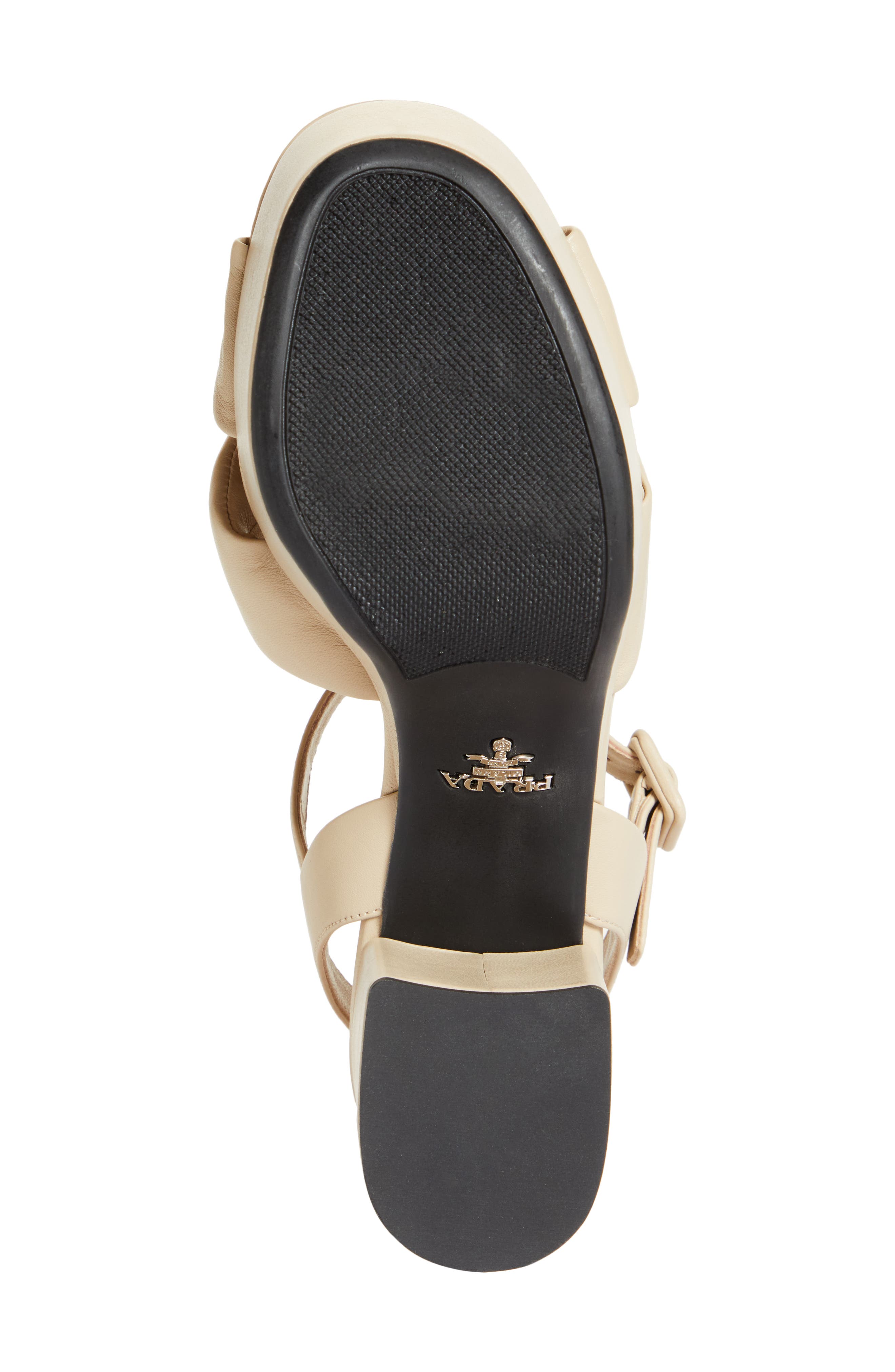 Plateau Ankle Strap Platform Sandal, Alternate, color, DESERTO