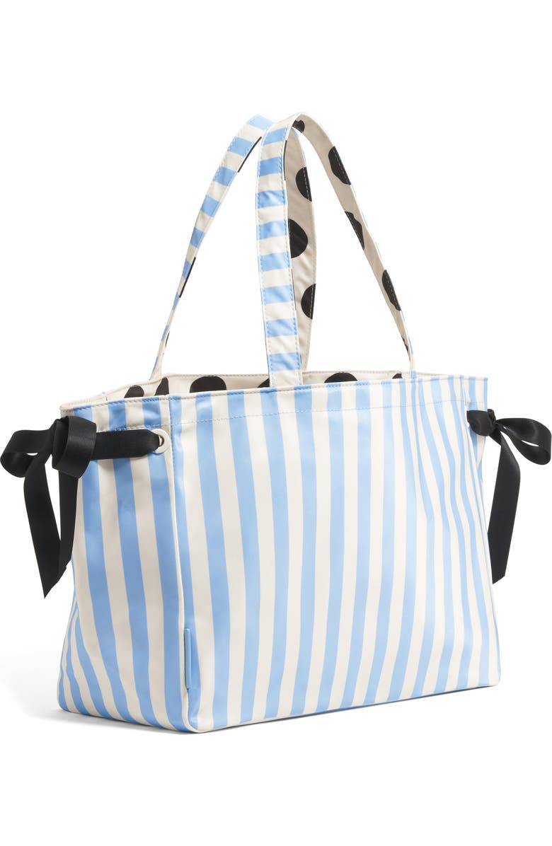 Stoney Clover Lane Medium Everything Reversible Tote, Alternate, color, Periwinkle Stripes