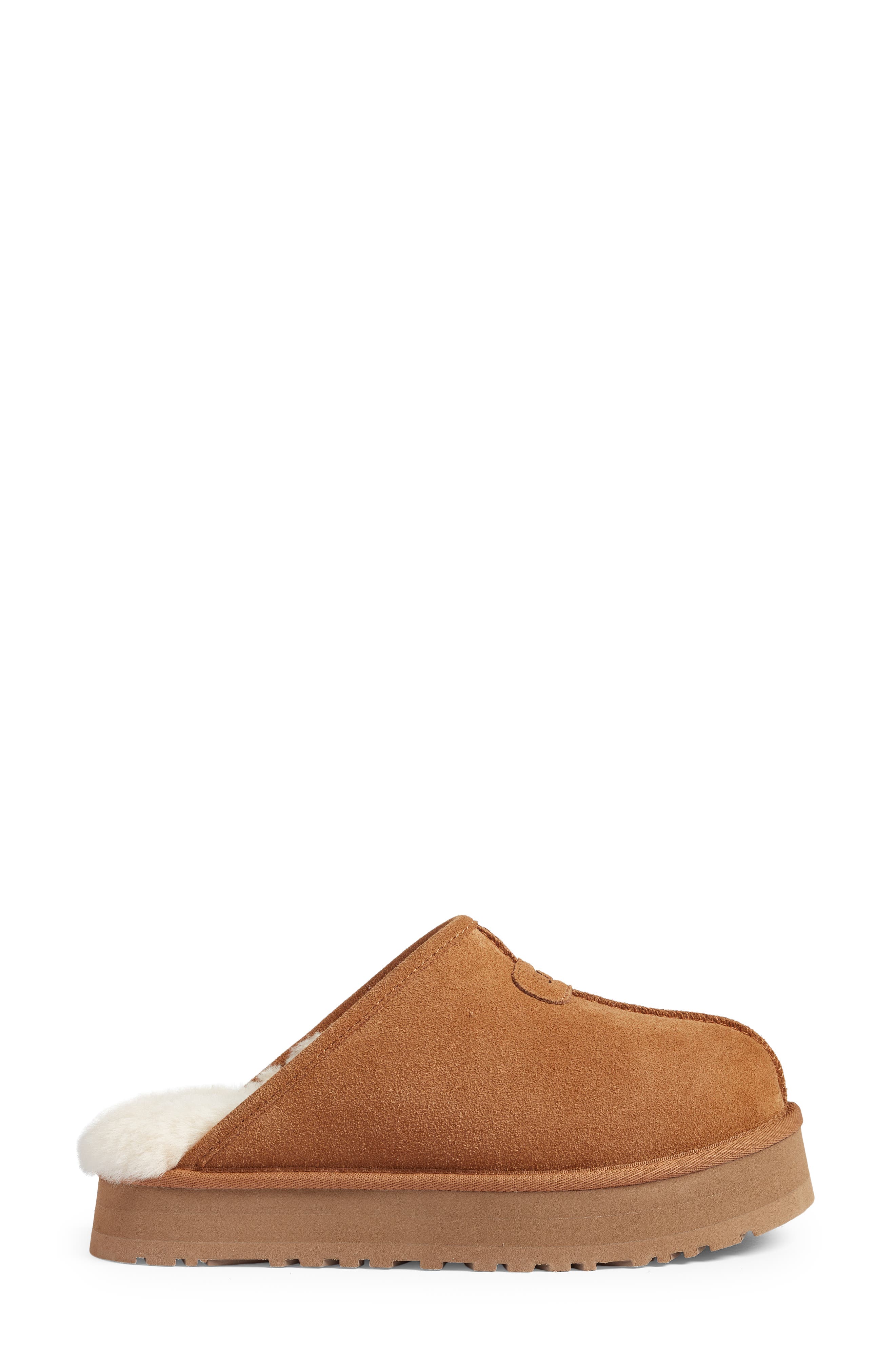 UGG<sup>®</sup> Discoquette Slide Slipper, Alternate, color, Chestnut
