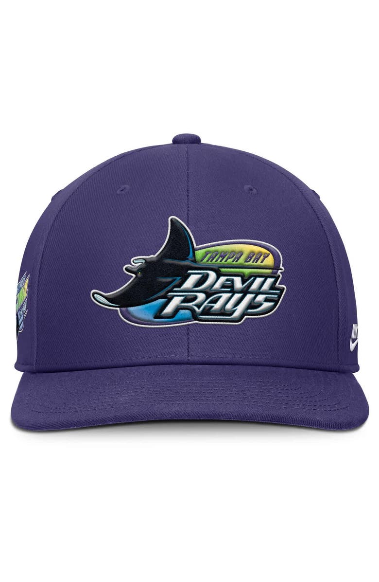 Nike Men's Nike Purple Tampa Bay Rays Pro Performance Snapback Hat, Alternate, color, Purple