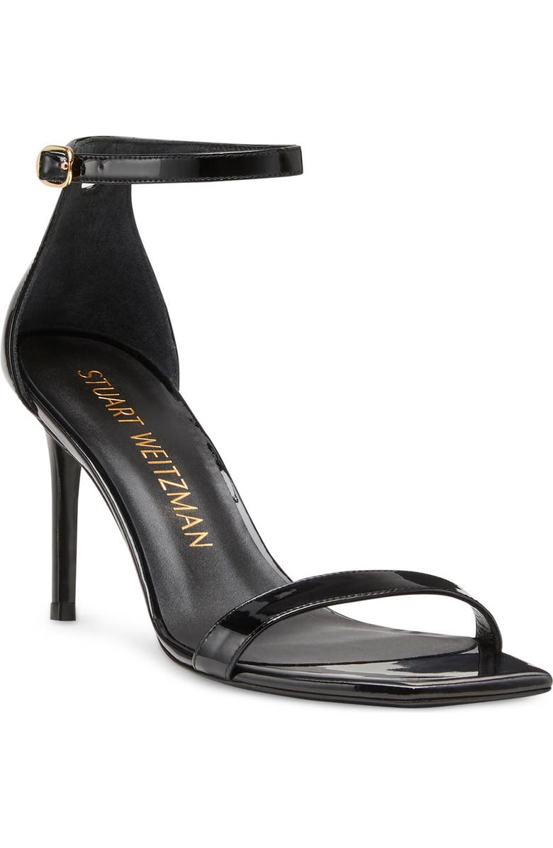 Stuart Weitzman Nakedcurve Ankle Strap Sandal, Main, color,