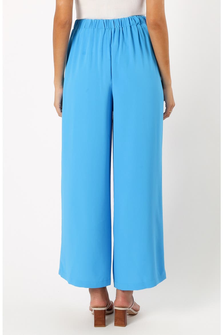 Enya High Waist Wide Leg Pants, Alternate, color, BLUE