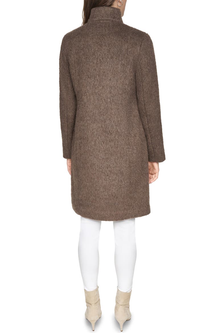 Addison Eyelash Wrap Coat, Alternate, color, TRUFFLE