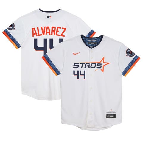 Preschool Nike Yordan Alvarez White Houston Astros 2025 City Connect Limited Player Jersey