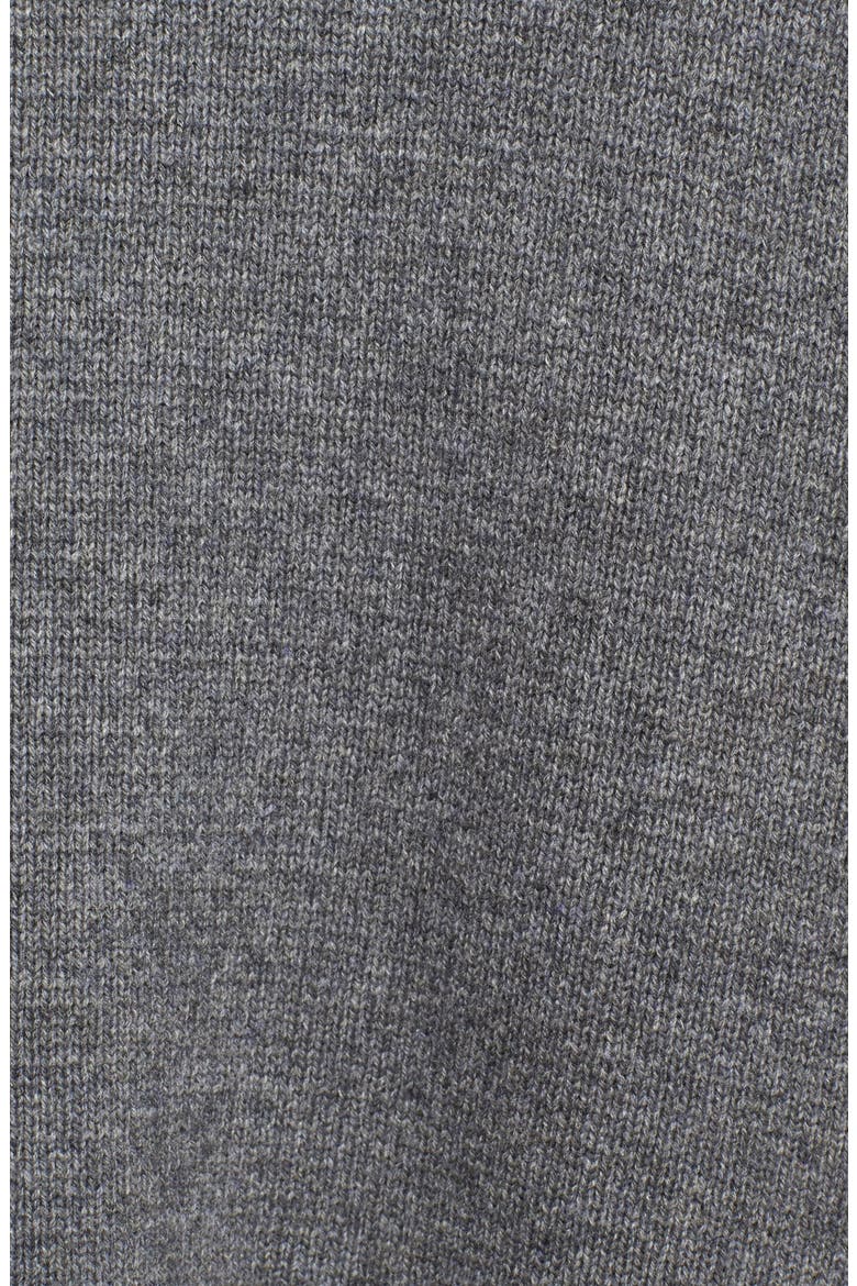 Colorblock Wool & Cashmere Knit Car Coat, Alternate, color, HEATHER STEAL/ STONE/ CARBON