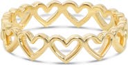 DEVATA Sweet Heart Ring in 14K Gold, 5mm