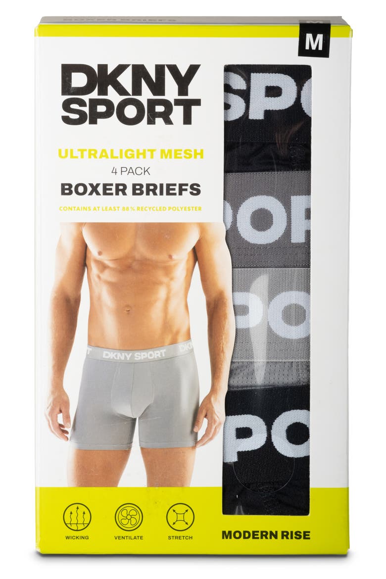 Ultralight Mesh Pack of 4 Boxer Briefs, Alternate, color, BLACK/CHAR/LT GREY/BLACK