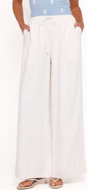 Petal & Pup Elowen High Rise Wide Leg Drawstring Pants