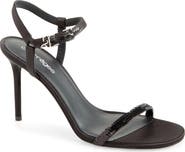 Courrèges AC Stud Sequin Sandal