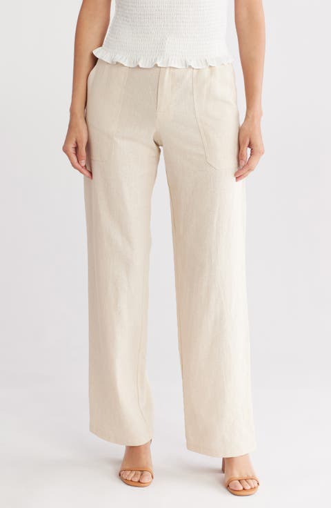 Linen Blend Pants