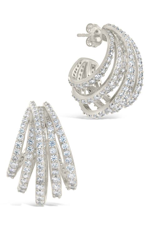 Jenny Statement Hoop Earrings