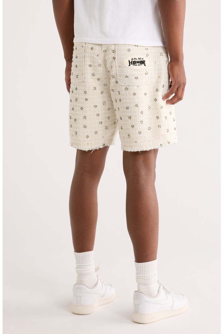 Beaded Shorts, Alternate, color, WHITE