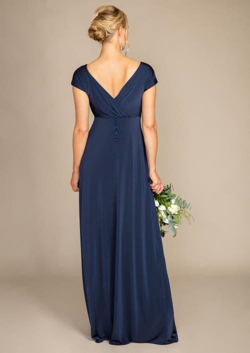 Tiffany Rose Maternity Francesca Maternity Maxi Dress In Blue