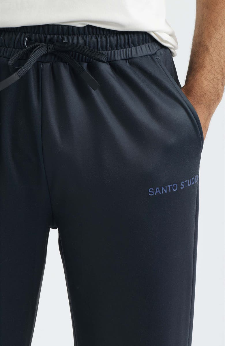 SANTO STUDIO Tempo Faded Comfort Drawstring Pants - Arman Tsarukyan Edition, Alternate, color, Black Fade